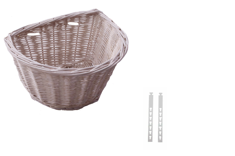 Oxford Kids Front Wicker Basket 12 Inch-1