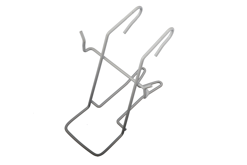 Ammaco Front Wire Bike Basket White-1