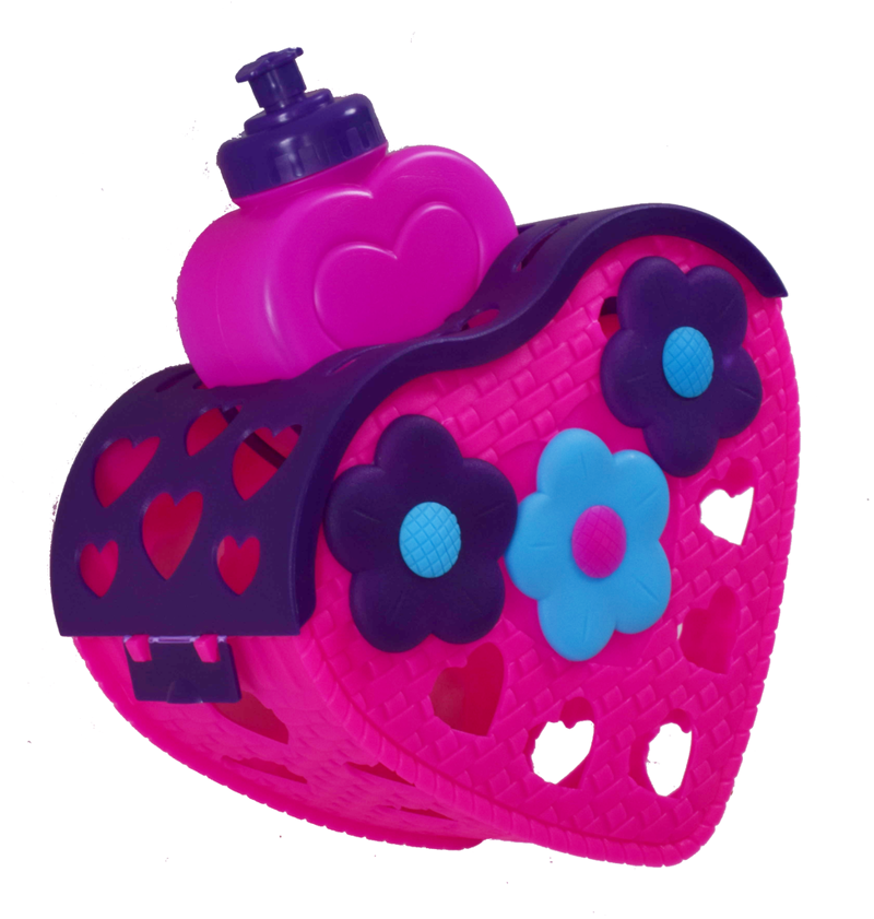 Oxford Water Bottle and Basket Pink Purple-2