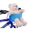 Kids Teddy Basket Blue