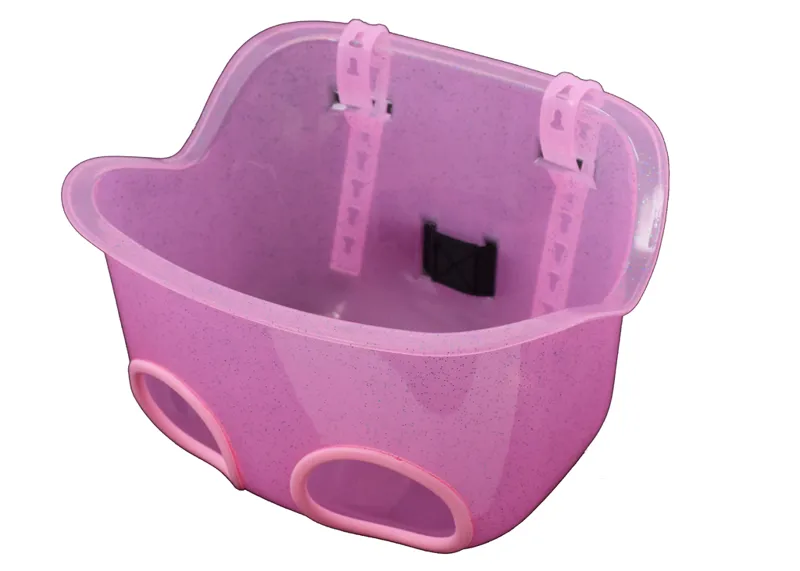 Kids Teddy Basket Pink-1