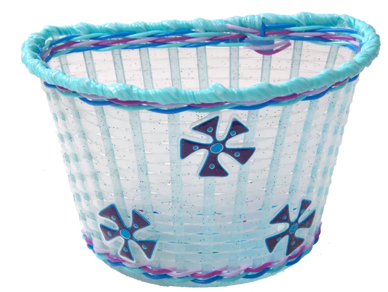 Kids Front Basket Glitter Blue-2