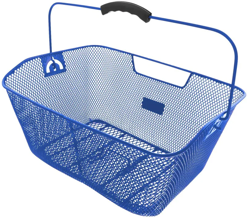 M-Wave Front/Rear Basket Blue