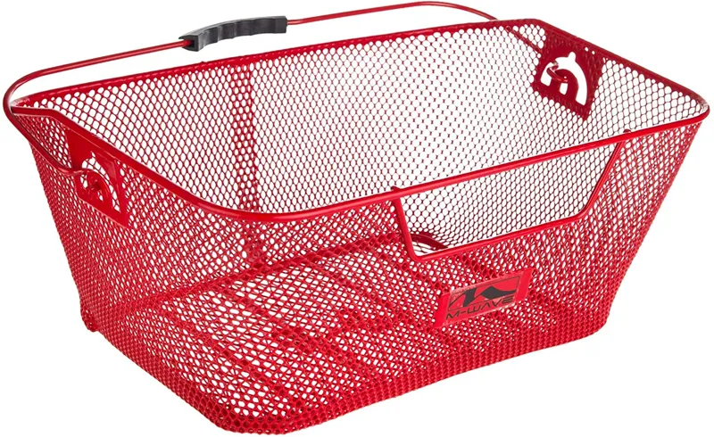 M-Wave Front/Rear Basket Red