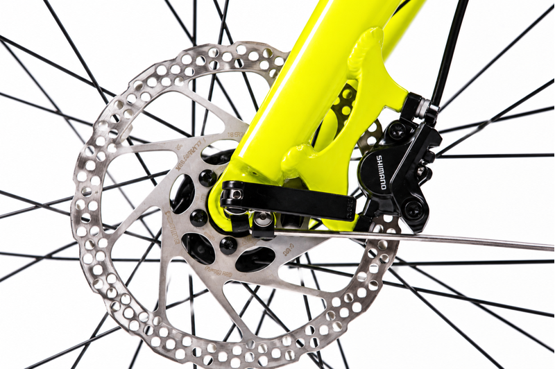 E-Flow CR-2 Electric Hybrid Bike Step through Lime Green-5