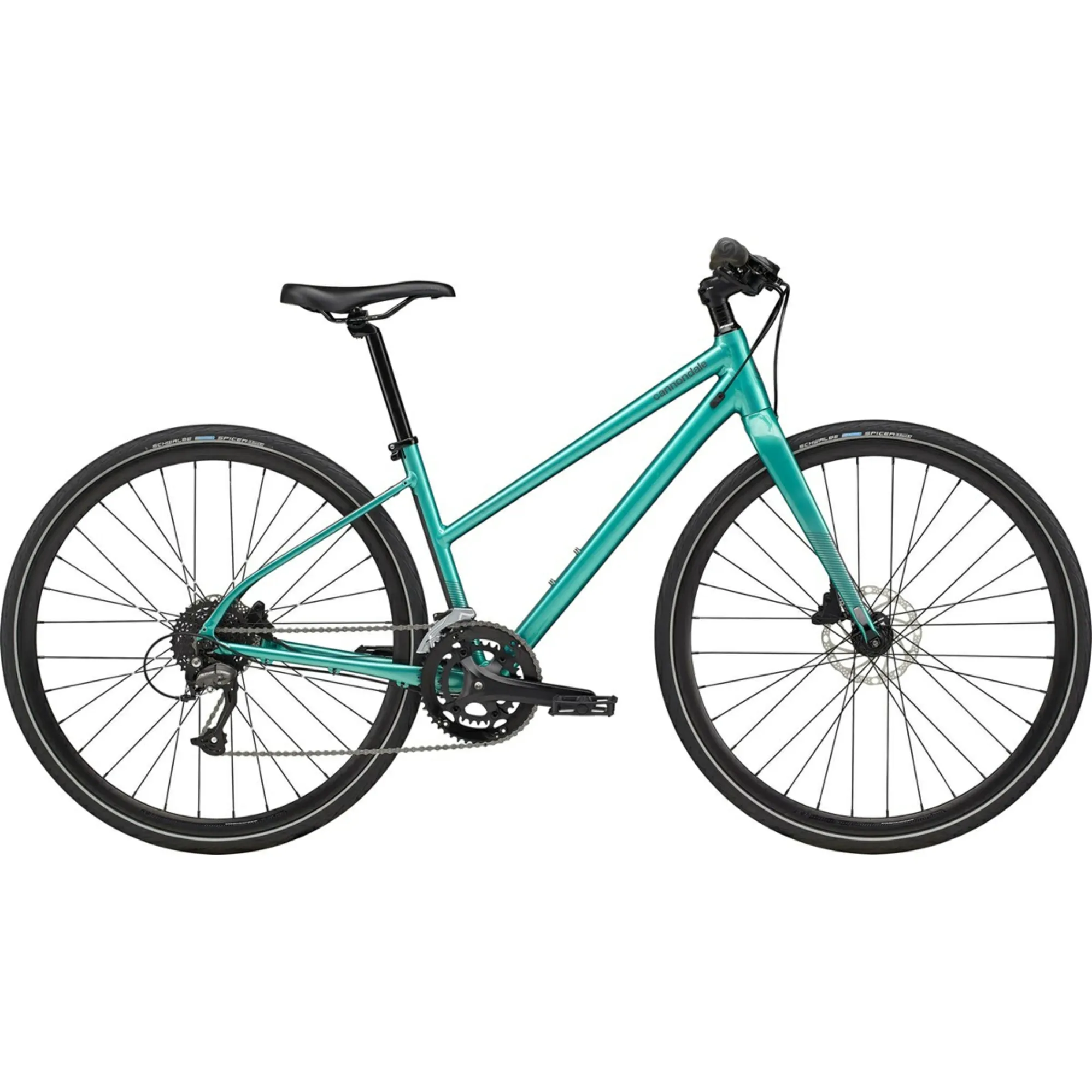 Cannondale Quick Remixte 700c Sports Hybrid Bike Turquoise