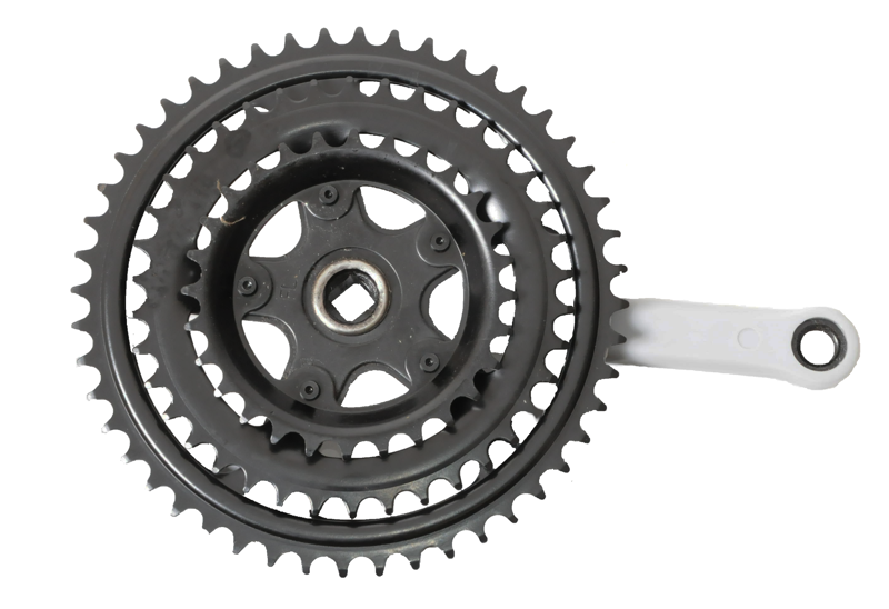 Oxford Triple Chainset 28 38 48T  170mm Grey-2