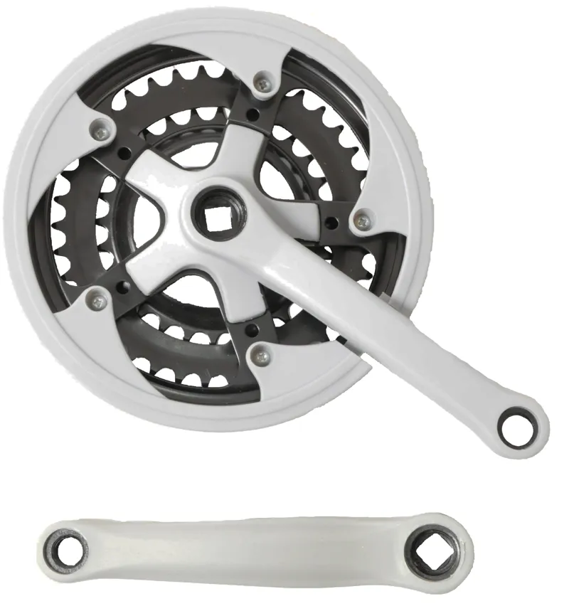 Oxford Triple Chainset 28 38 48T  170mm Grey