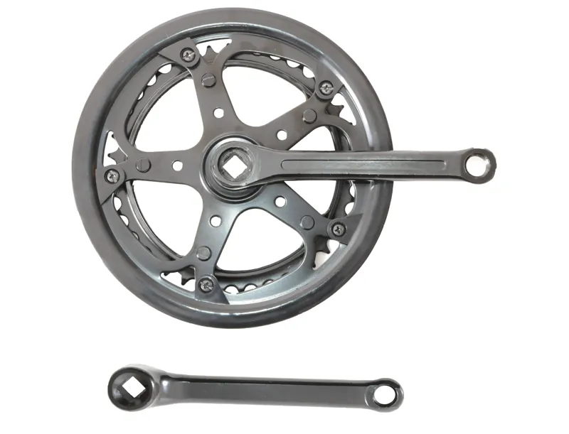 Double Chainset 40 48T  150mm Black-1