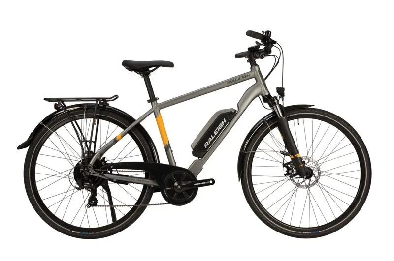 EX-DEMO Raleigh Array Crossbar Electric Hybrid Bike Grey 400Wh
