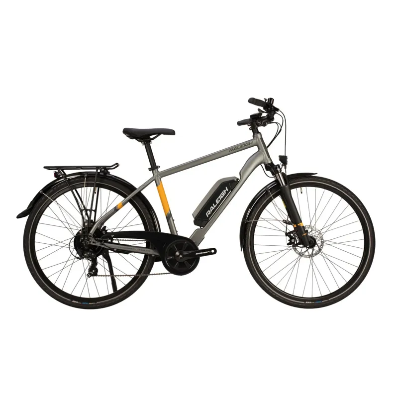 EX-DEMO Raleigh Array Crossbar Electric Hybrid Bike Grey 400Wh