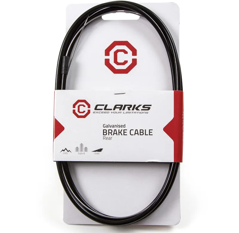 Clarks Galvanised Brake Cable Set