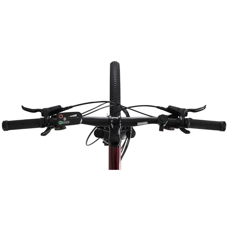 Claud Butler Haste-E 27.5 Inch Wheel Electric Bike Red -3