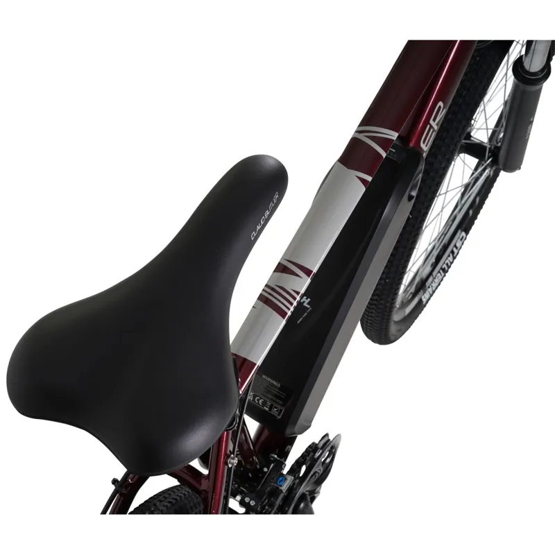 Claud Butler Haste-E 27.5 Inch Wheel Electric Bike Red -7