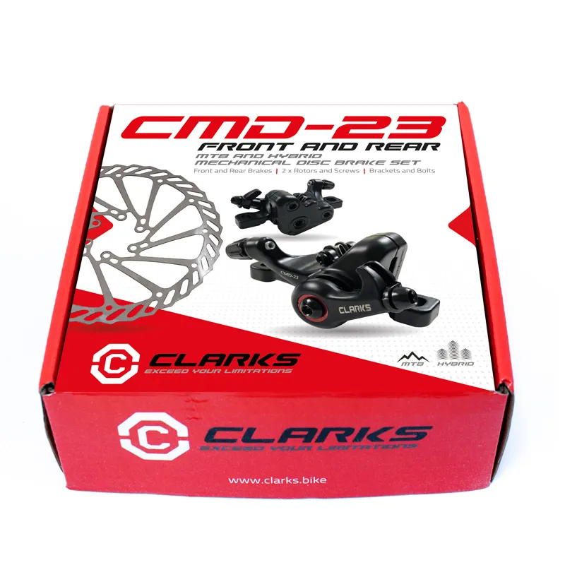 Clarks CMD-23 Mechanical Disc Brake Set 160mm-1