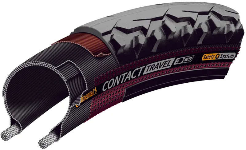 Continental Contact Travel 26 x 1.75 Tyre-1