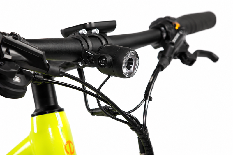 E-Flow CR-2 Electric Hybrid Bike Step through Lime Green-4