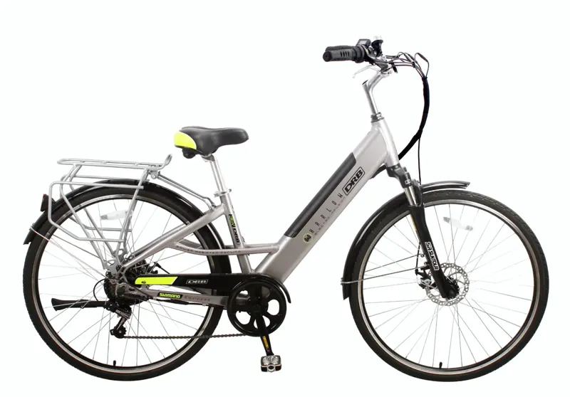 Dallingridge Harlow 700c Wheel Electric Bike Silver 17Ah Battery
