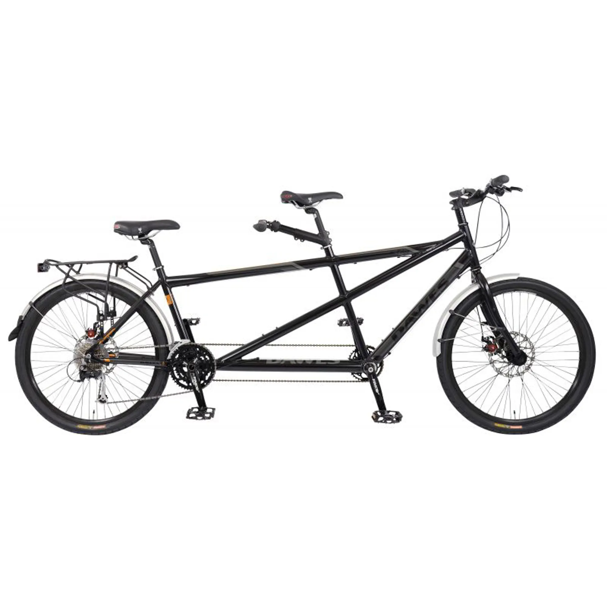 Tandem Bicycle Touring Dawes Double Edge 26 Inch Wheel Tandem Bike