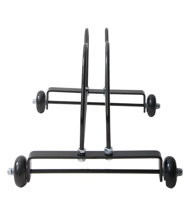 4 Wheel Heavy Duty Bike Display Stand-2