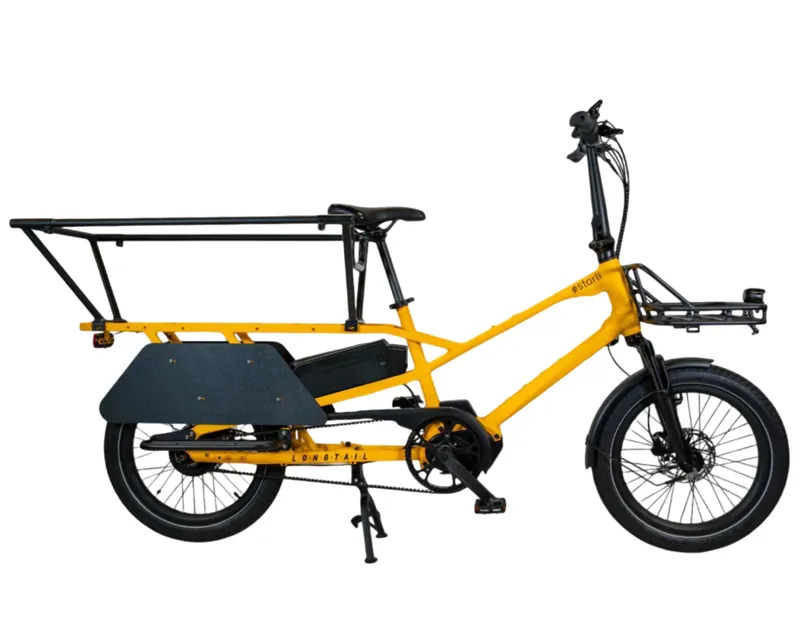 Estarli Longtail E-Cargo Family Pack Electric Bike Yellow