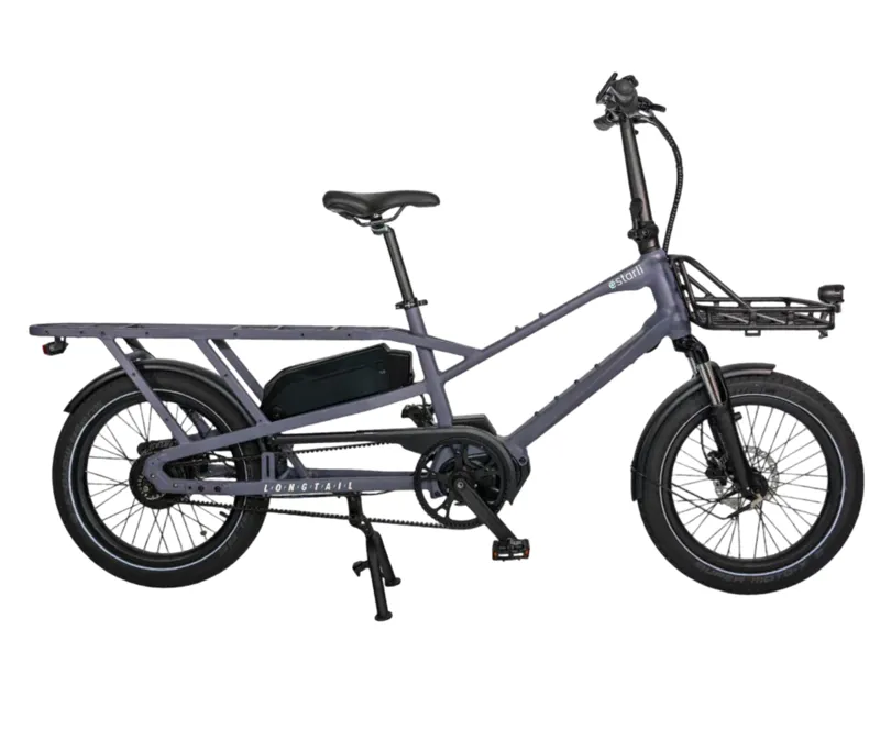 Estarli Longtail E-Cargo Electric Bike Grey