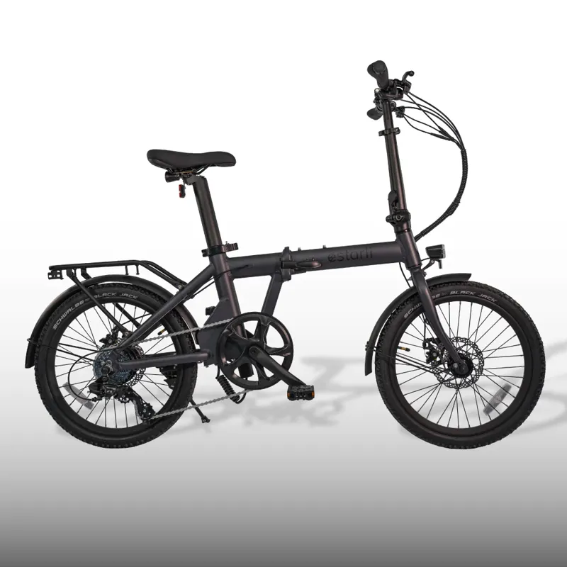 estarli e20 Pro Electric Folding Bike Grey EBike