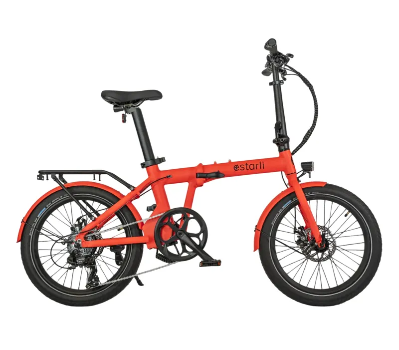 Estarli E20 Pro 20 Inch Electric Folding Bike Coral