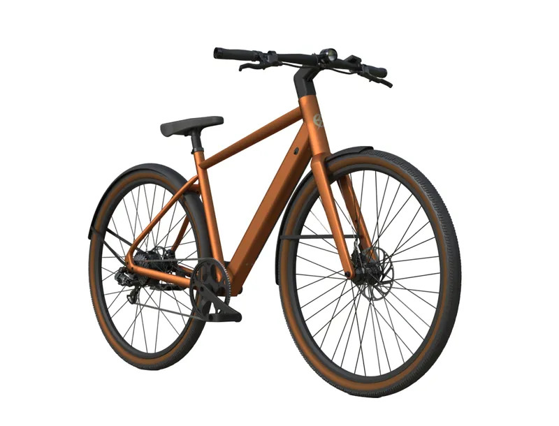 Estarli E28.9 700c Crossbar Electric Bike Bronze 10Ah-1
