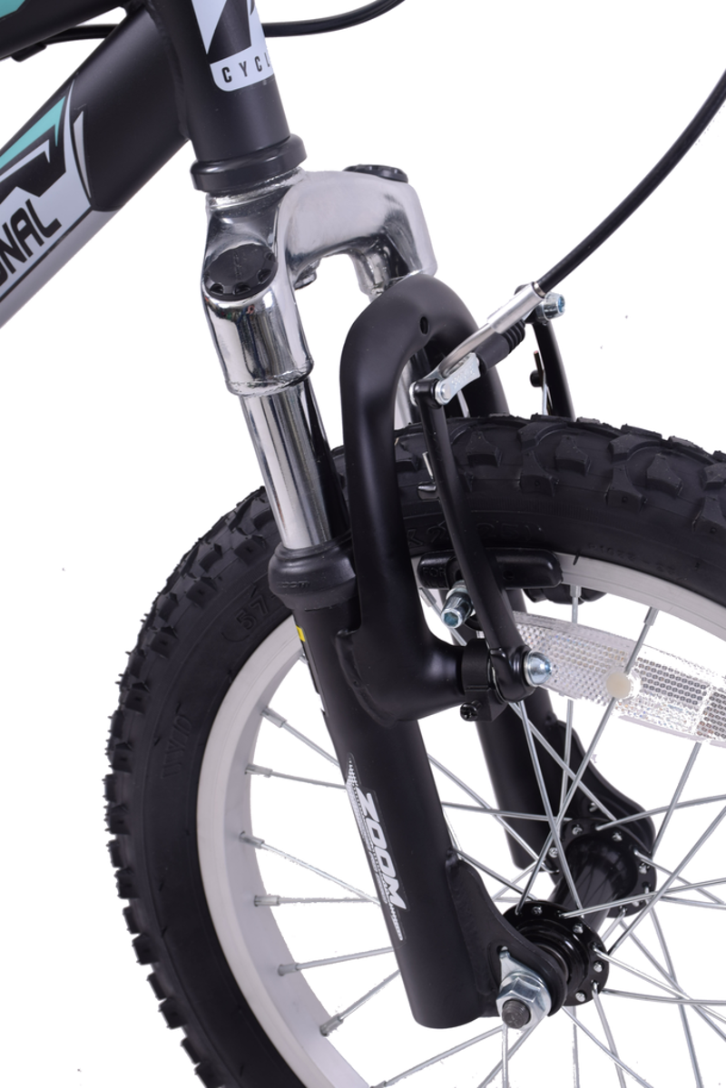  Professional Rock Face 16 inch Kids Mountain Bike Black-2