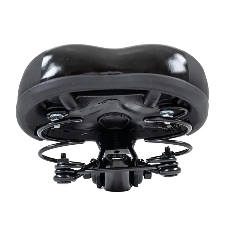 T353 Gel Sprung Saddle Black-1