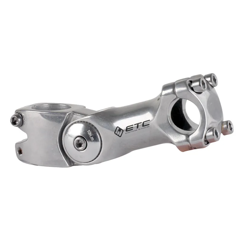ETC Adjustable A-Head Handlebar Stem 25.4mm Silver