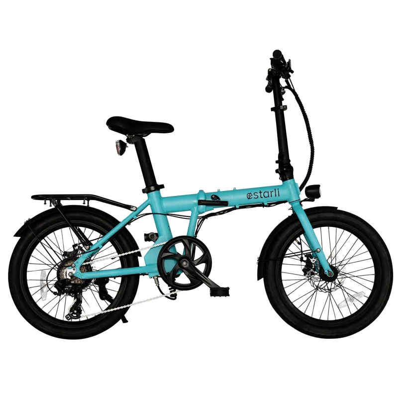 Estarli E20 Pro 20 Inch Electric Folding Bike Blue