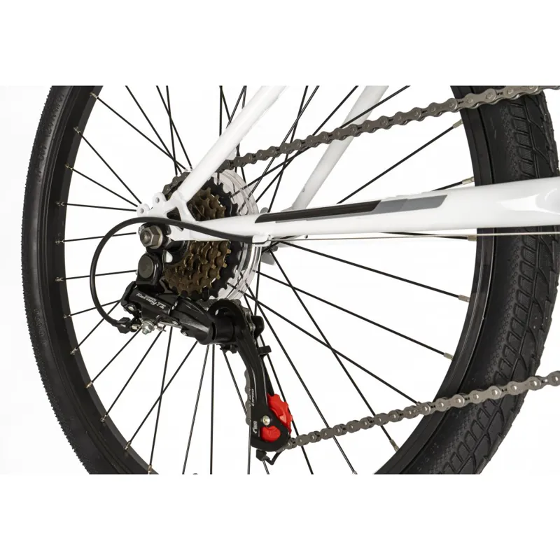 Falcon Aurora 24 Inch Wheel Kids Bike White-6