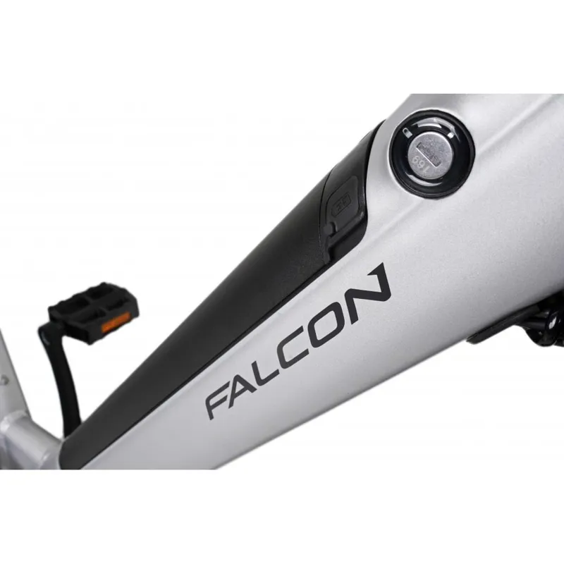 Falcon Horizon 700c Step Through Hybrid Electric Bike Silver-2