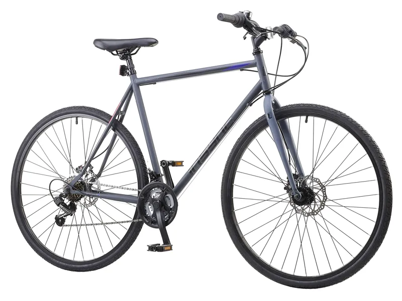 InSync Crater 700c Commuter Hybrid Bike Grey-10