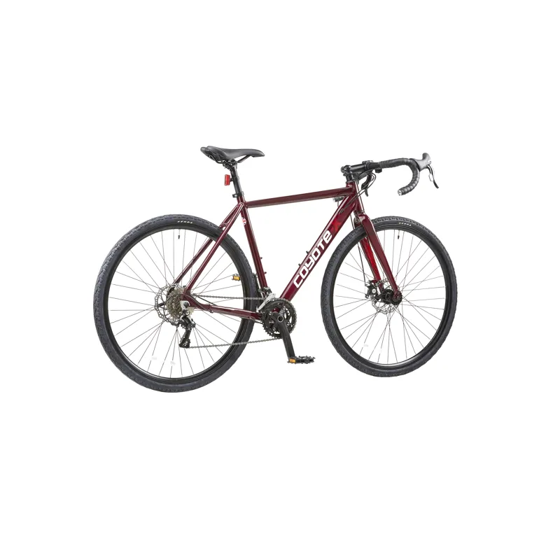 Coyote-X Granite 700c Gravel Bike Red-1