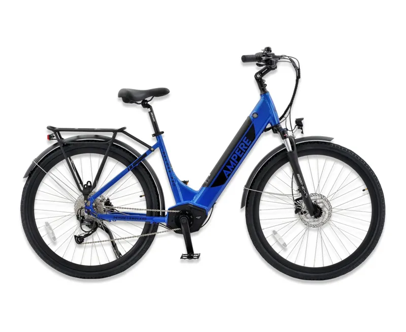 Ampere Deluxe Pro  Electric Bike 14Ah Blue