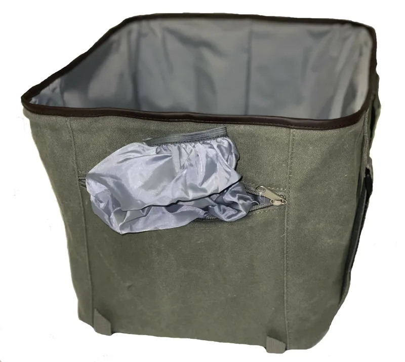 New Looxs Front Carrier Bag Green 30L-3