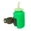 Kids Small Water Bottle and Straw Green