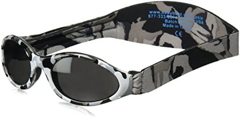 OKBABY Baby Banz Sunglasses 2-5 Years Camo Grey