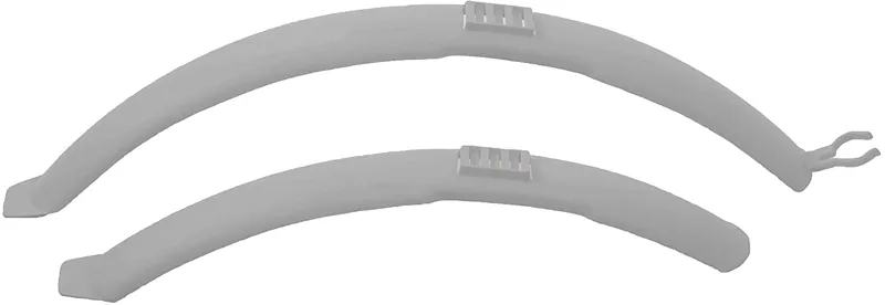 Polisport 26 Clip On Mudguards Grey