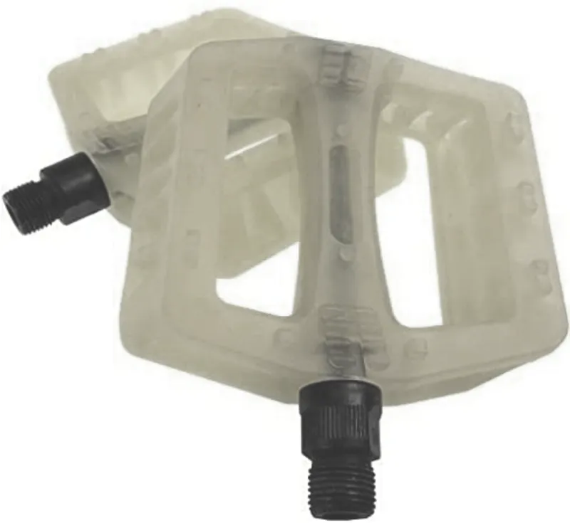 Diamondback Glow in the dark Pedals Clear