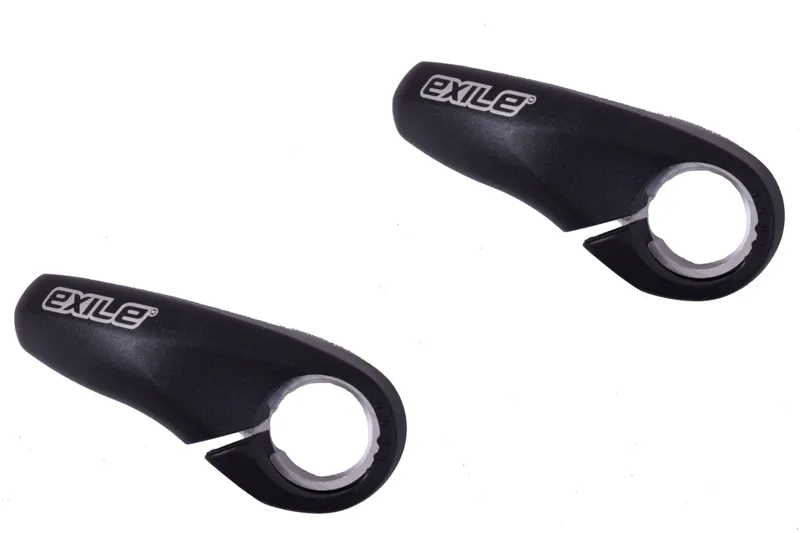Claud Butler Exile Alloy Lock On Bar End Grips Black-2