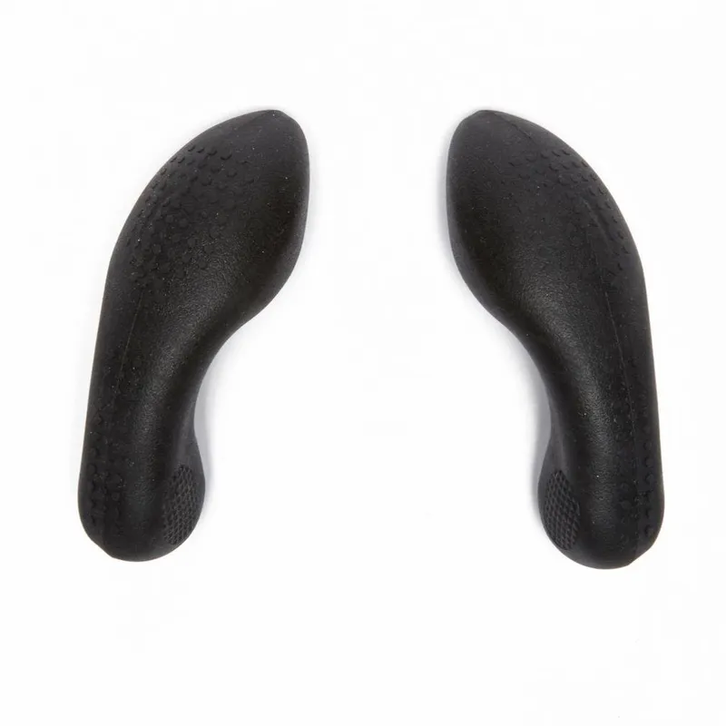 Claud Butler Exile Rubber Stubby Lock On Bar End Grips Black-1