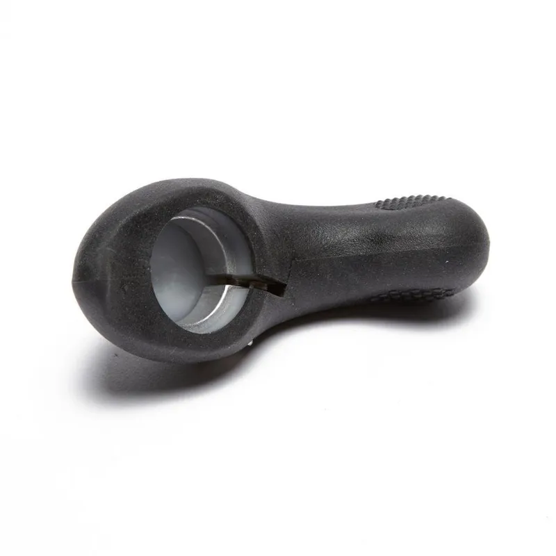 Claud Butler Exile Rubber Stubby Lock On Bar End Grips Black-2