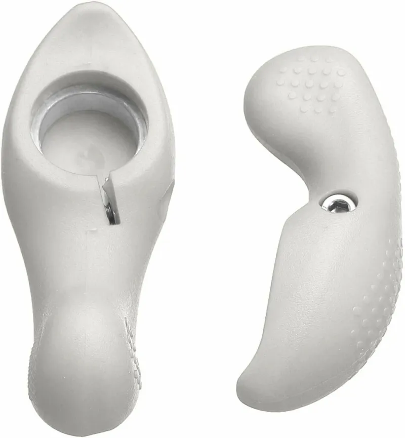 Outland Ski Profile Handlebar Bar Ends White