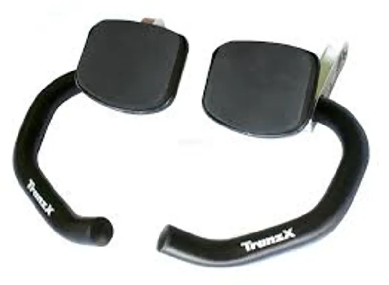 Tranz X Triathlon Handlebars Alloy Black-1