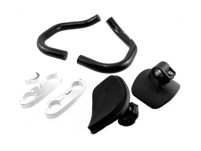 Tranz X Triathlon Handlebars Alloy Black-2