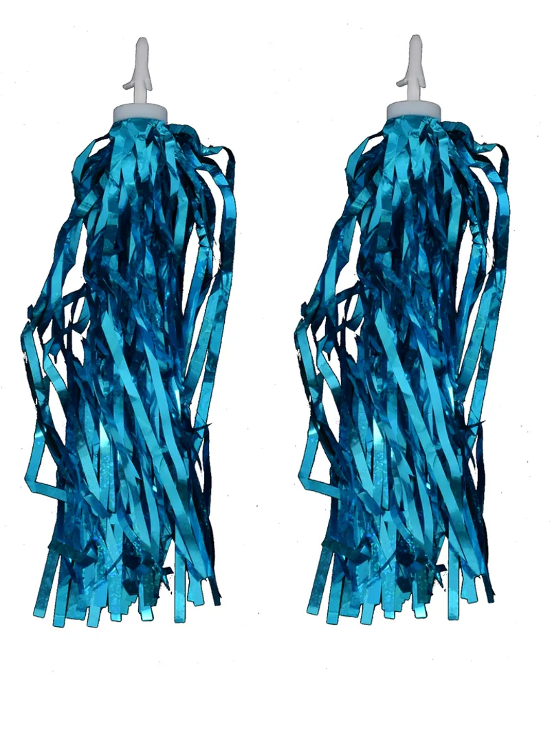 Ammaco Handlebar Colourful Streamers Blue